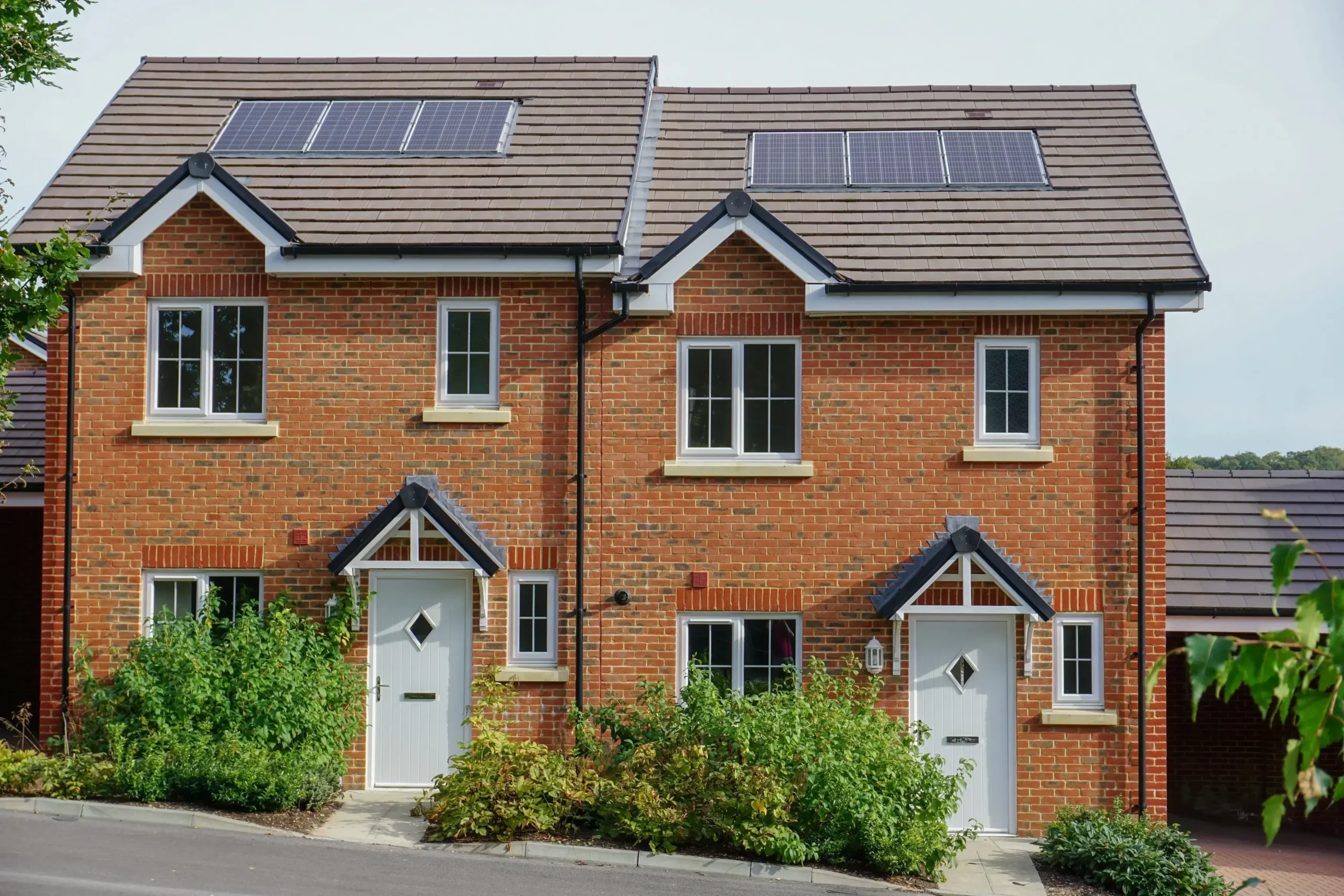 New Build houses in England UK